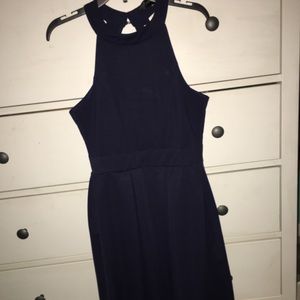 Navy blue dress